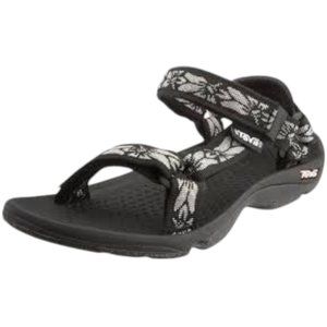 Teva Hurricane Sport Sandal #6577 - Black/Grey  - 7